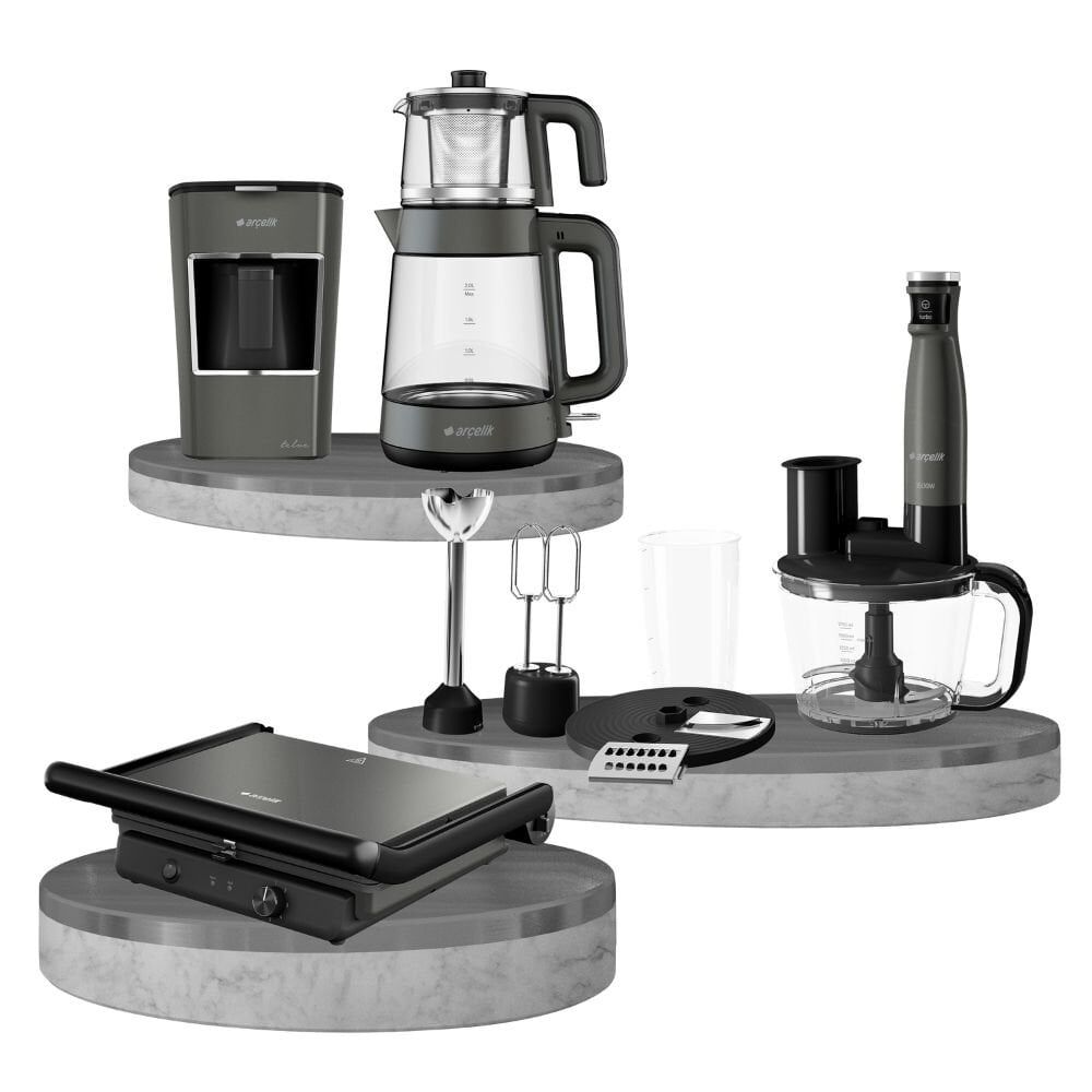 ARÇELİK RESİTAL® DERİN GRION MUTFAK SERİSİ 4'LÜ SET